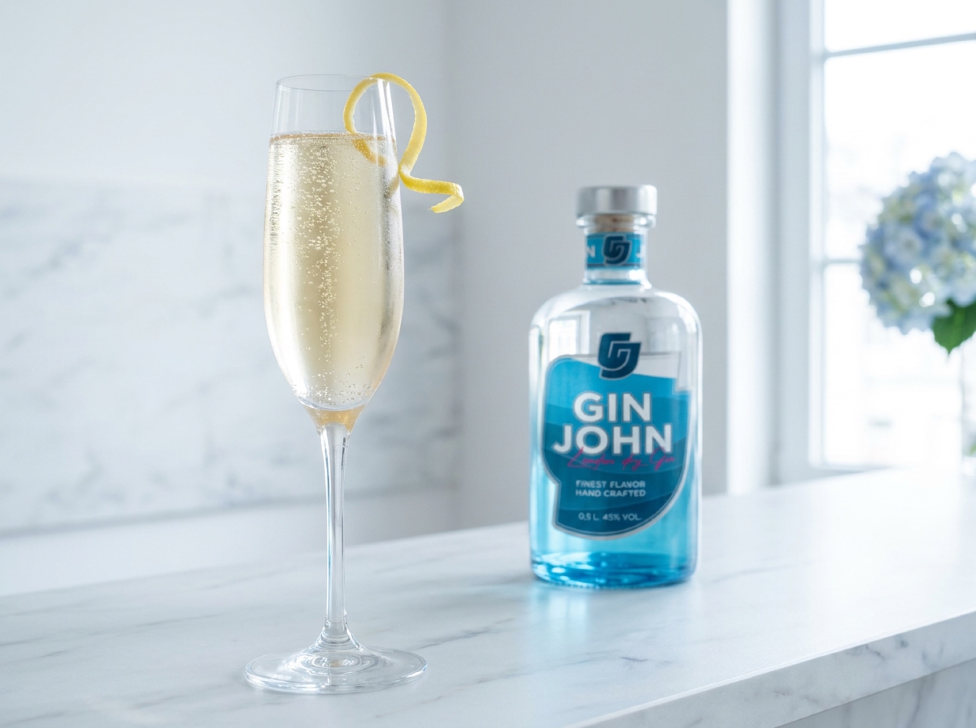 French 75 Rezept mit Gin John – Champagner trifft Gin in Paris