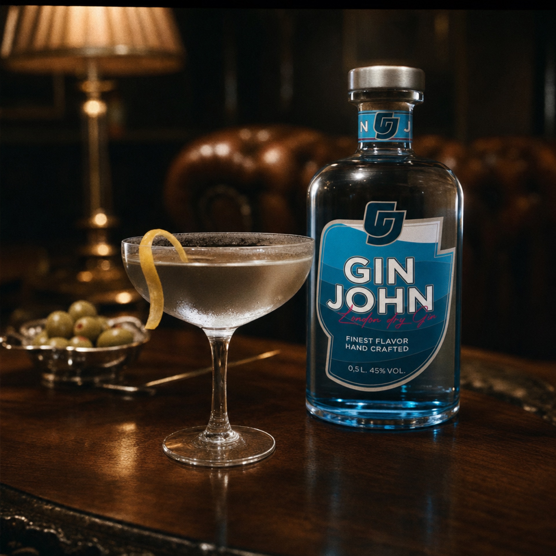 Vesper Martini Rezept – James Bonds Cocktail mit Gin John